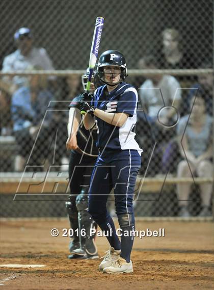 Thumbnail 3 in Desert Ridge vs Pinnacle (Desert Mountain Softball Invitational)  photogallery.