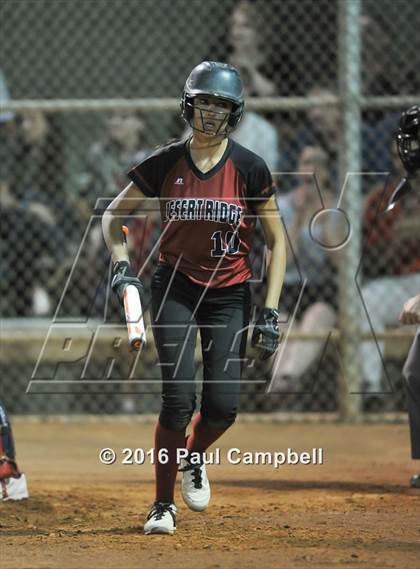 Thumbnail 1 in Desert Ridge vs Pinnacle (Desert Mountain Softball Invitational)  photogallery.