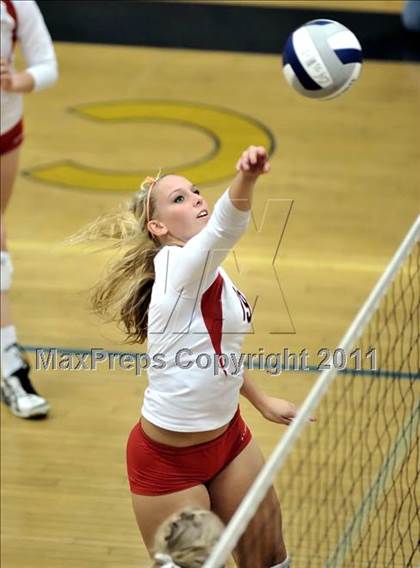 Thumbnail 2 in Upland Christian Academy vs. Hemet (CIF SS D4A Final) photogallery.