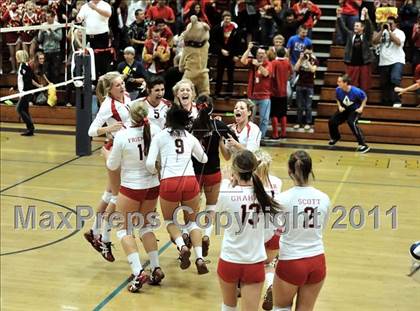 Thumbnail 1 in Upland Christian Academy vs. Hemet (CIF SS D4A Final) photogallery.