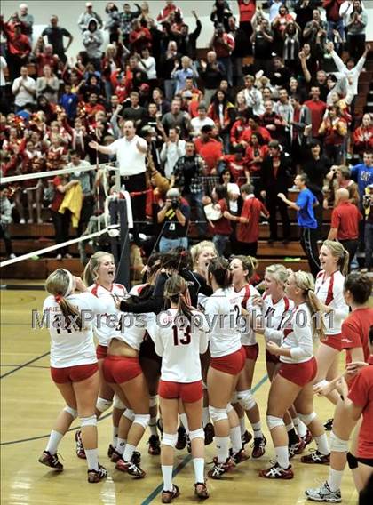 Thumbnail 2 in Upland Christian Academy vs. Hemet (CIF SS D4A Final) photogallery.