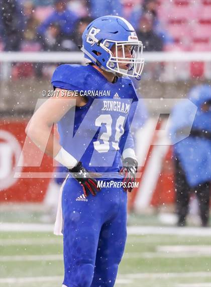 Thumbnail 3 in East vs. Bingham (UHSAA 6A Final) photogallery.