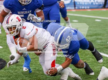 Thumbnail 3 in East vs. Bingham (UHSAA 6A Final) photogallery.