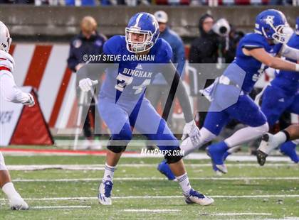 Thumbnail 2 in East vs. Bingham (UHSAA 6A Final) photogallery.