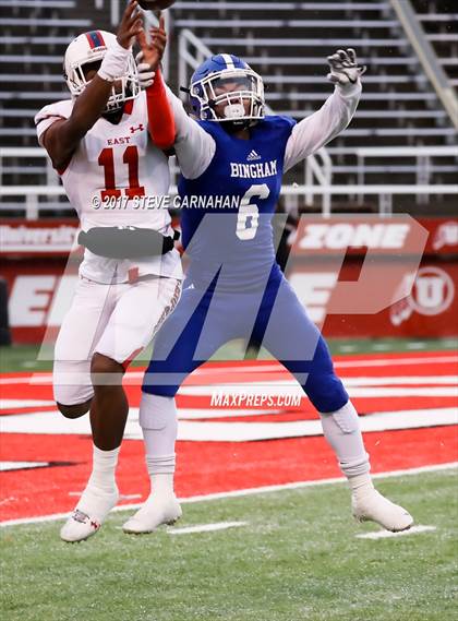 Thumbnail 1 in East vs. Bingham (UHSAA 6A Final) photogallery.