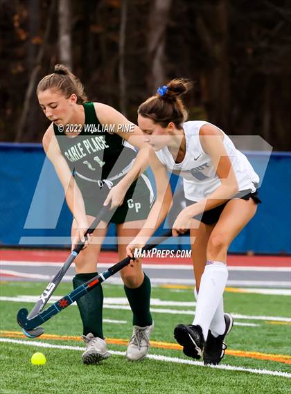 Thumbnail 2 in Carle Place  vs Rondout Valley (NYSPHSAA Class C Regional Final) photogallery.