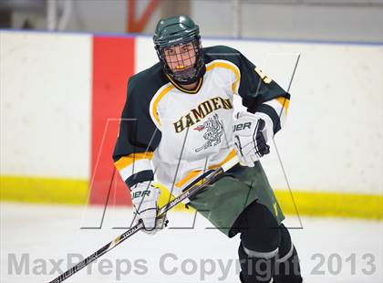 Thumbnail 2 in Hamden vs. Notre Dame-Fairfield (Carrano Cup Quarterfinal) photogallery.