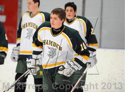 Thumbnail 2 in Hamden vs. Notre Dame-Fairfield (Carrano Cup Quarterfinal) photogallery.