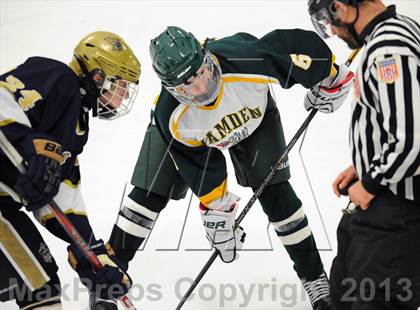 Thumbnail 1 in Hamden vs. Notre Dame-Fairfield (Carrano Cup Quarterfinal) photogallery.