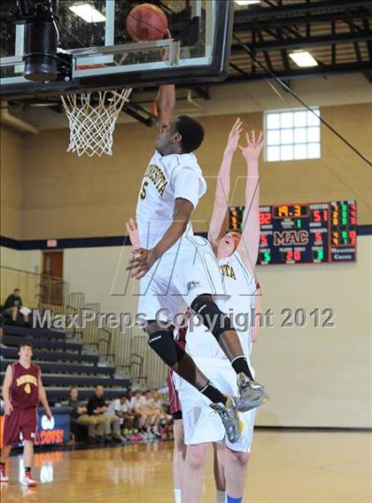 Thumbnail 3 in MBCA All-Star Game (Blue vs Maroon) photogallery.