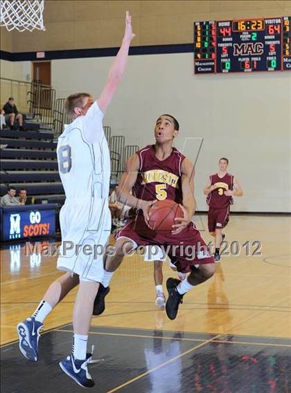 Thumbnail 1 in MBCA All-Star Game (Blue vs Maroon) photogallery.
