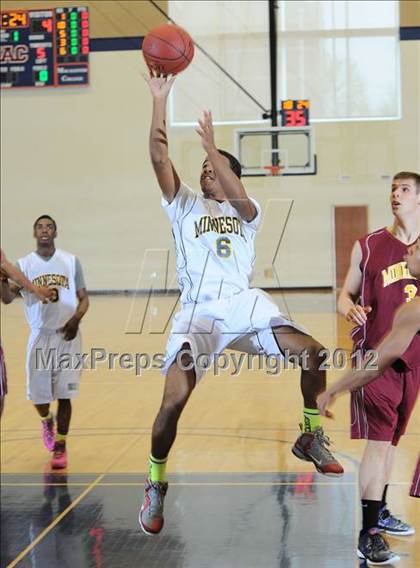 Thumbnail 3 in MBCA All-Star Game (Blue vs Maroon) photogallery.