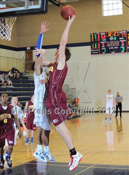Thumbnail 3 in MBCA All-Star Game (Blue vs Maroon) photogallery.
