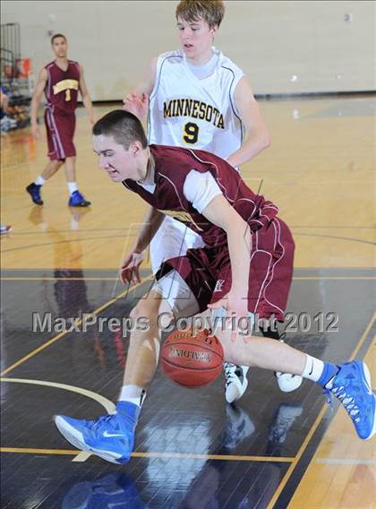 Thumbnail 2 in MBCA All-Star Game (Blue vs Maroon) photogallery.