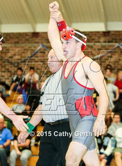 Thumbnail 2 in CIF BVAL Wrestling Championships photogallery.