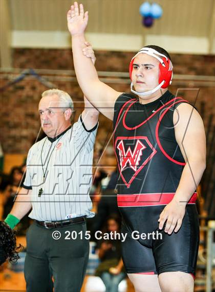 Thumbnail 2 in CIF BVAL Wrestling Championships photogallery.