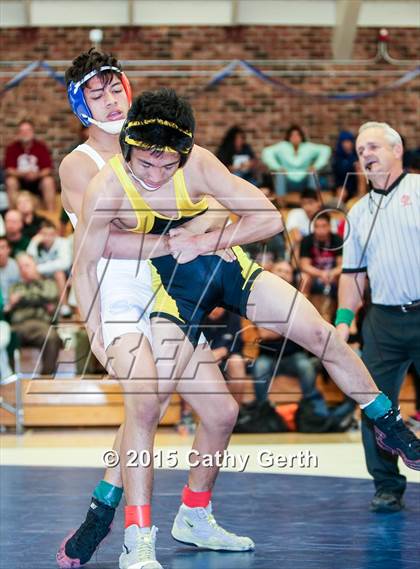 Thumbnail 1 in CIF BVAL Wrestling Championships photogallery.