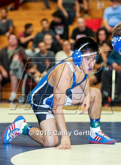 Thumbnail 3 in CIF BVAL Wrestling Championships photogallery.