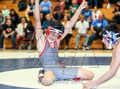 Thumbnail 3 in CIF BVAL Wrestling Championships photogallery.