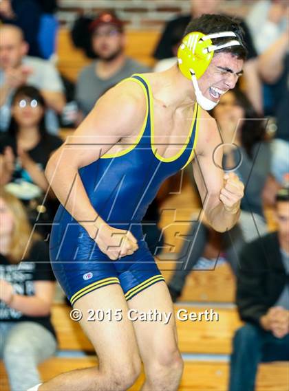 Thumbnail 2 in CIF BVAL Wrestling Championships photogallery.