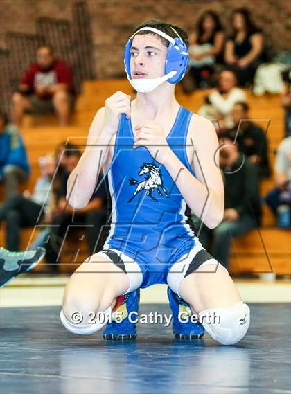 Thumbnail 2 in CIF BVAL Wrestling Championships photogallery.