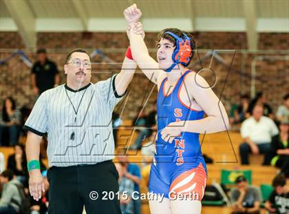 Thumbnail 2 in CIF BVAL Wrestling Championships photogallery.
