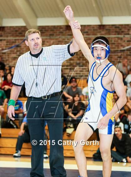 Thumbnail 3 in CIF BVAL Wrestling Championships photogallery.