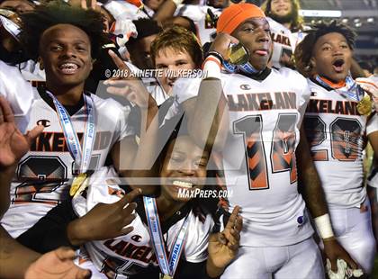 Thumbnail 1 in Lakeland vs. St. Thomas Aquinas (FHSAA 7A State Championship) photogallery.