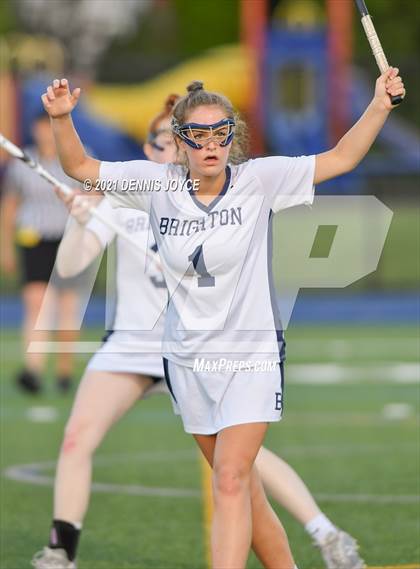Thumbnail 3 in Irondequoit at Brighton (NYSPHSAA Section 5 Class B QuarterFinal) photogallery.