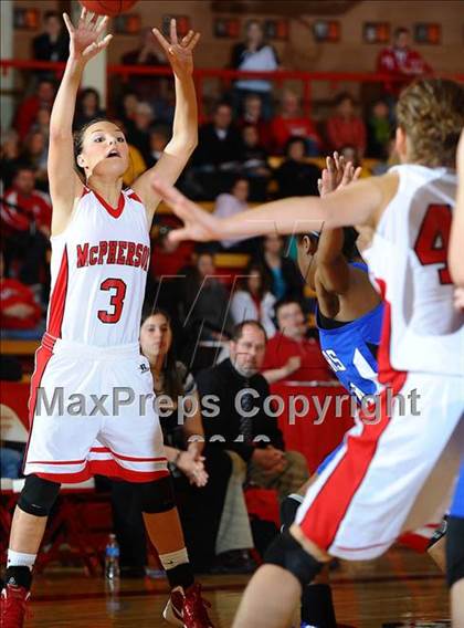 Thumbnail 3 in  McPherson vs Gardner Edgerton (McPherson Optimist Tournament) photogallery.