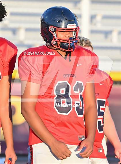 Thumbnail 3 in Highland vs. Centennial  (Scrimmage at Mountain Pointe) photogallery.