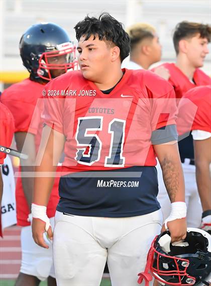 Thumbnail 3 in Highland vs. Centennial  (Scrimmage at Mountain Pointe) photogallery.