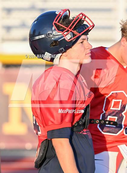 Thumbnail 2 in Highland vs. Centennial  (Scrimmage at Mountain Pointe) photogallery.