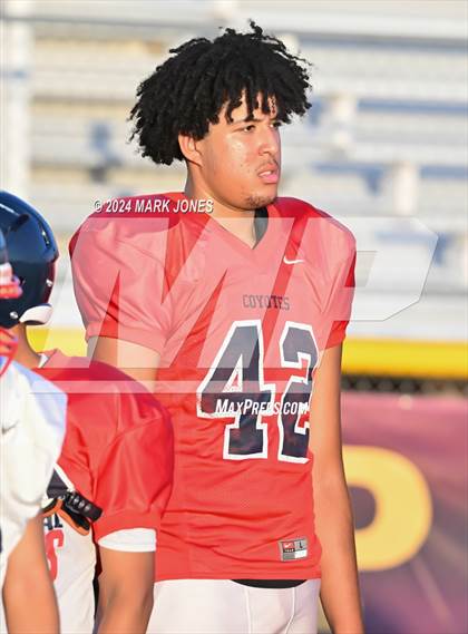 Thumbnail 1 in Highland vs. Centennial  (Scrimmage at Mountain Pointe) photogallery.
