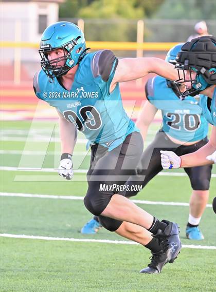 Thumbnail 1 in Highland vs. Centennial  (Scrimmage at Mountain Pointe) photogallery.