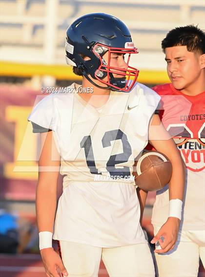 Thumbnail 2 in Highland vs. Centennial  (Scrimmage at Mountain Pointe) photogallery.
