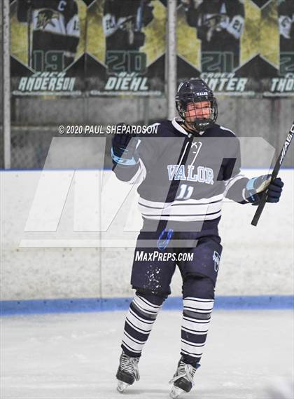 Thumbnail 2 in Valor Christian Boys Hockey (Extending the Season) photogallery.