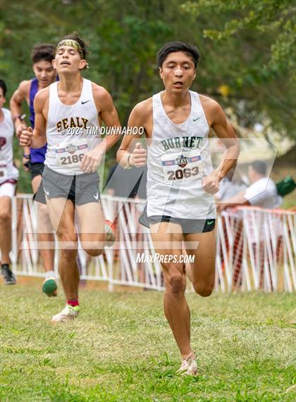 Thumbnail 3 in UIL 4A Boys Cross Country Finals photogallery.