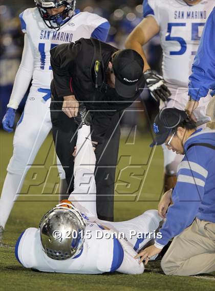 Thumbnail 3 in San Marino @ Charter Oak (CIF SS Central Division Final) photogallery.