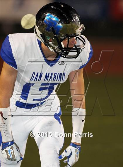 Thumbnail 1 in San Marino @ Charter Oak (CIF SS Central Division Final) photogallery.