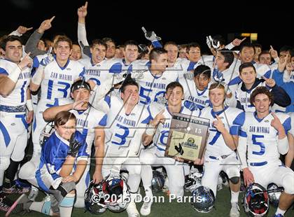 Thumbnail 1 in San Marino @ Charter Oak (CIF SS Central Division Final) photogallery.