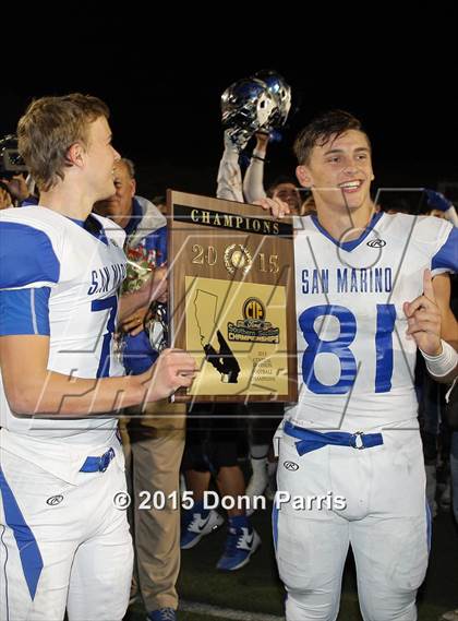 Thumbnail 3 in San Marino @ Charter Oak (CIF SS Central Division Final) photogallery.