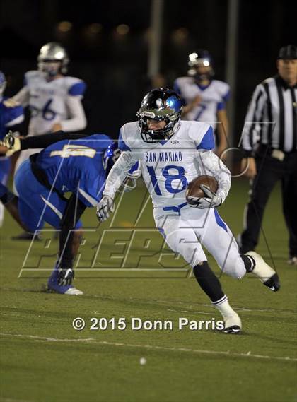 Thumbnail 3 in San Marino @ Charter Oak (CIF SS Central Division Final) photogallery.