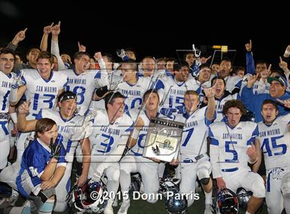 Thumbnail 1 in San Marino @ Charter Oak (CIF SS Central Division Final) photogallery.