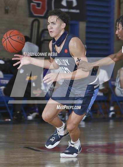 Thumbnail 2 in Bishop Loughlin vs Archbishop Molloy (CHSAA Spring Basketball Tournament) photogallery.
