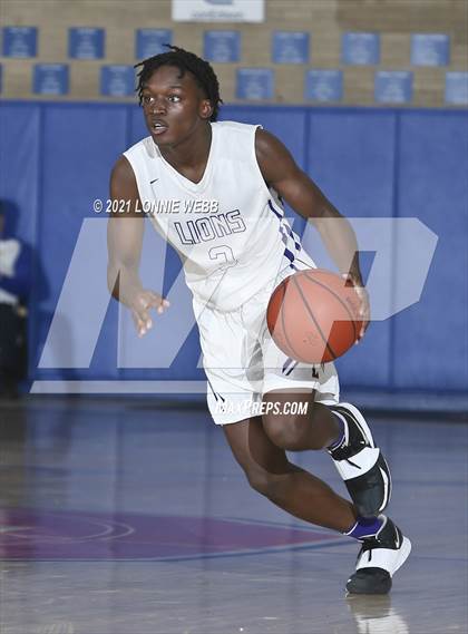 Thumbnail 3 in Bishop Loughlin vs Archbishop Molloy (CHSAA Spring Basketball Tournament) photogallery.