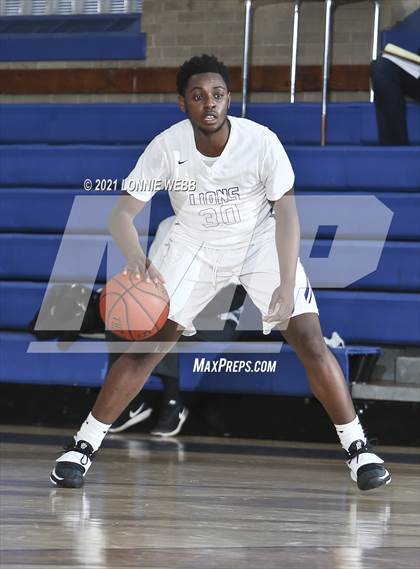 Thumbnail 2 in Bishop Loughlin vs Archbishop Molloy (CHSAA Spring Basketball Tournament) photogallery.