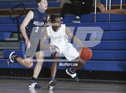 Thumbnail 3 in Bishop Loughlin vs Archbishop Molloy (CHSAA Spring Basketball Tournament) photogallery.