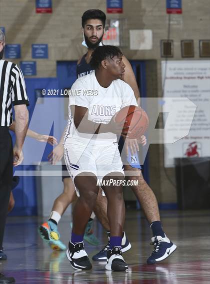 Thumbnail 2 in Bishop Loughlin vs Archbishop Molloy (CHSAA Spring Basketball Tournament) photogallery.