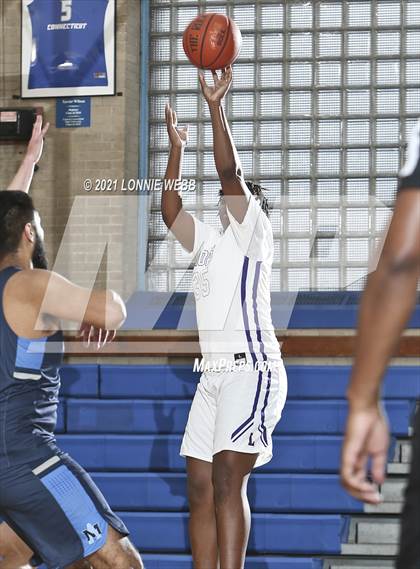 Thumbnail 2 in Bishop Loughlin vs Archbishop Molloy (CHSAA Spring Basketball Tournament) photogallery.